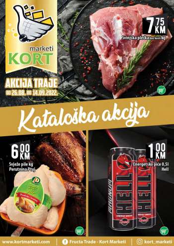 Kort marketi katalog - 26.08.2022. - 14.09.2022.