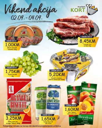Kort marketi katalog - 02.09.2022. - 04.09.2022.