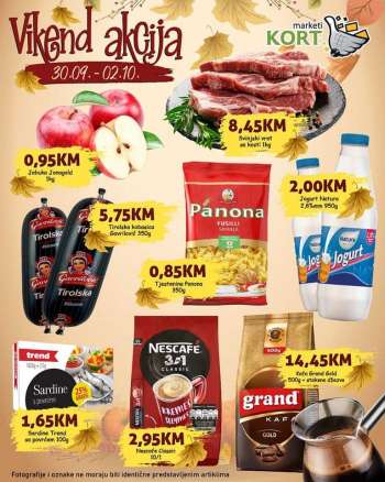 Kort marketi katalog - 30.09.2022. - 02.10.2022.
