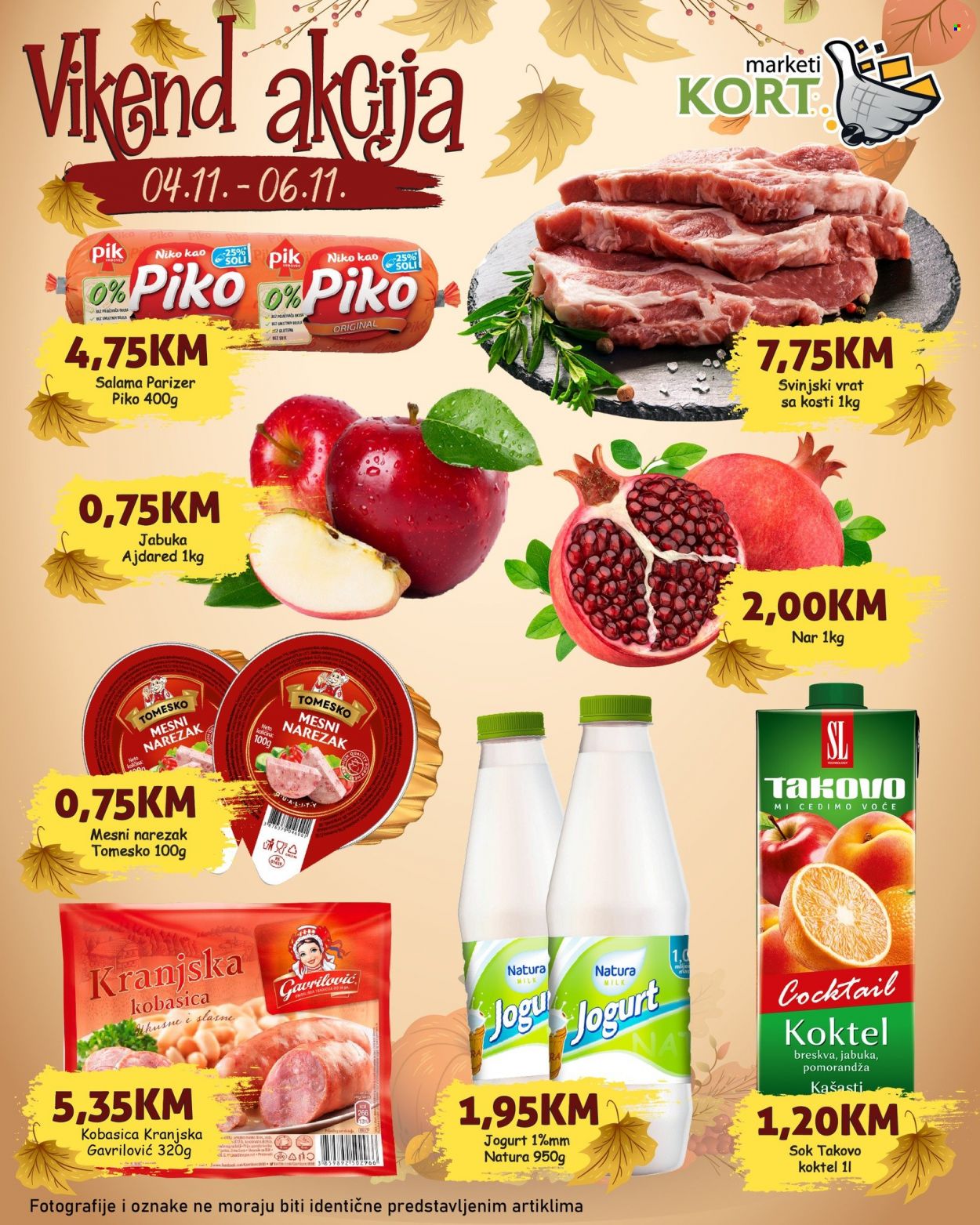 Kort marketi katalog - 04.11.2022. - 06.11.2022.. Stranica 1