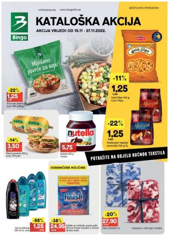 Bingo katalog - 15.11.2022. - 27.11.2022.