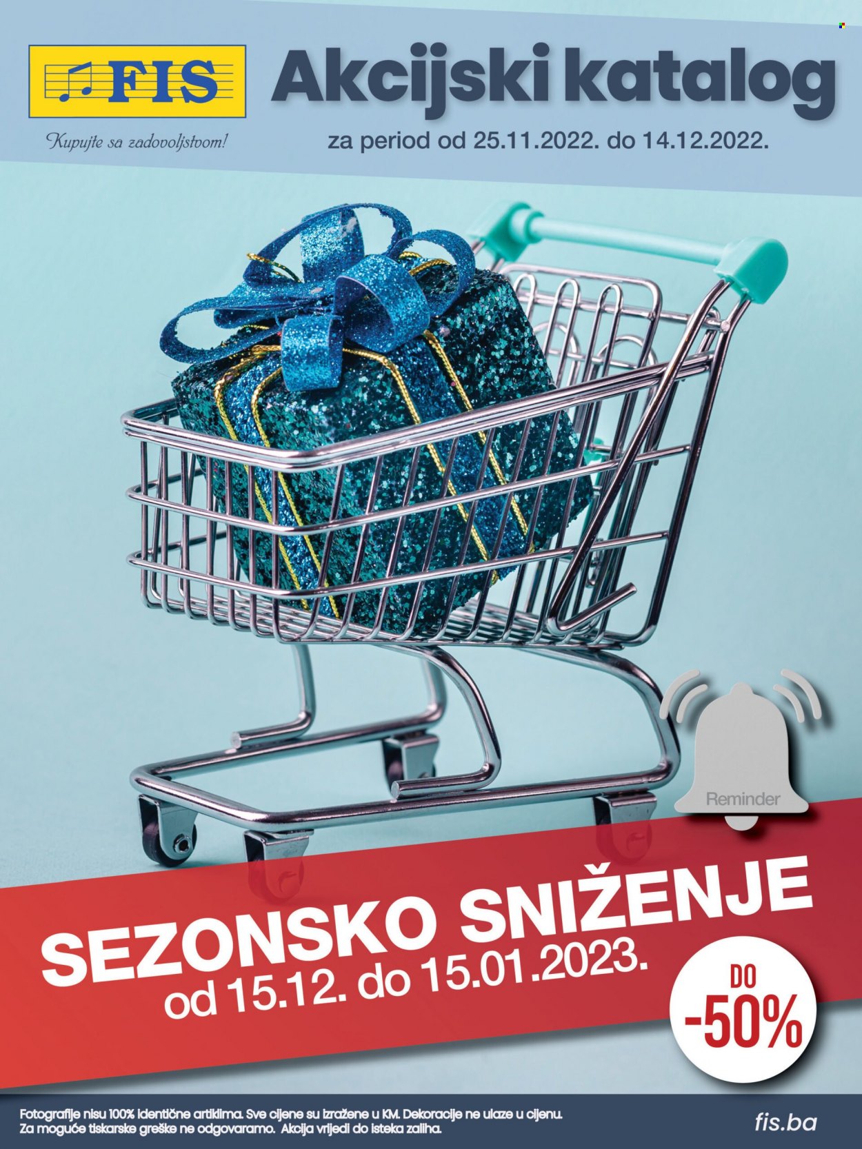 FIS katalog - 25.11.2022. - 14.12.2022.. Stranica 1