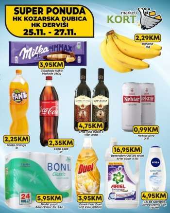 Kort marketi katalog - 25.11.2022. - 27.11.2022.