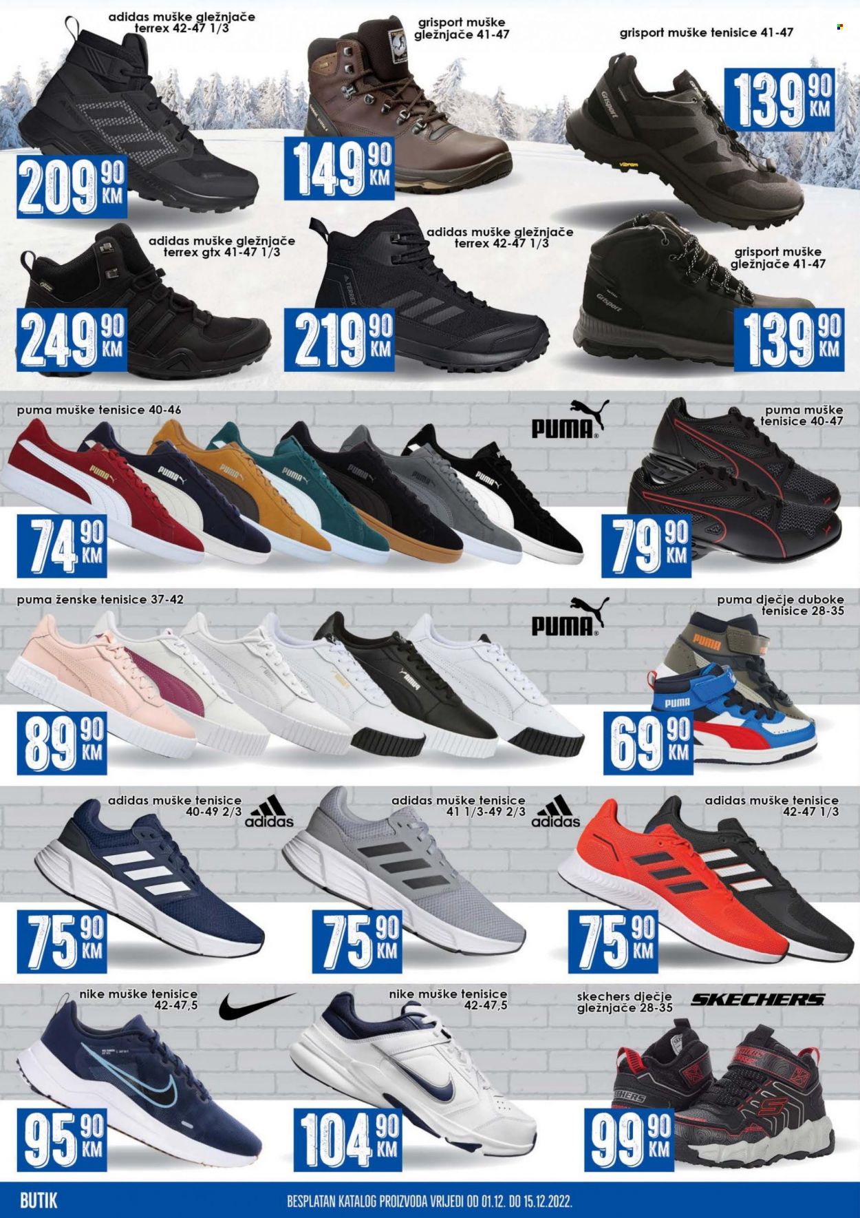 thumbnail - Prodex katalog - 01.12.2022. - 15.12.2022. - Sniženi proizvodi - Adidas, Puma, Nike. Stranica 10.