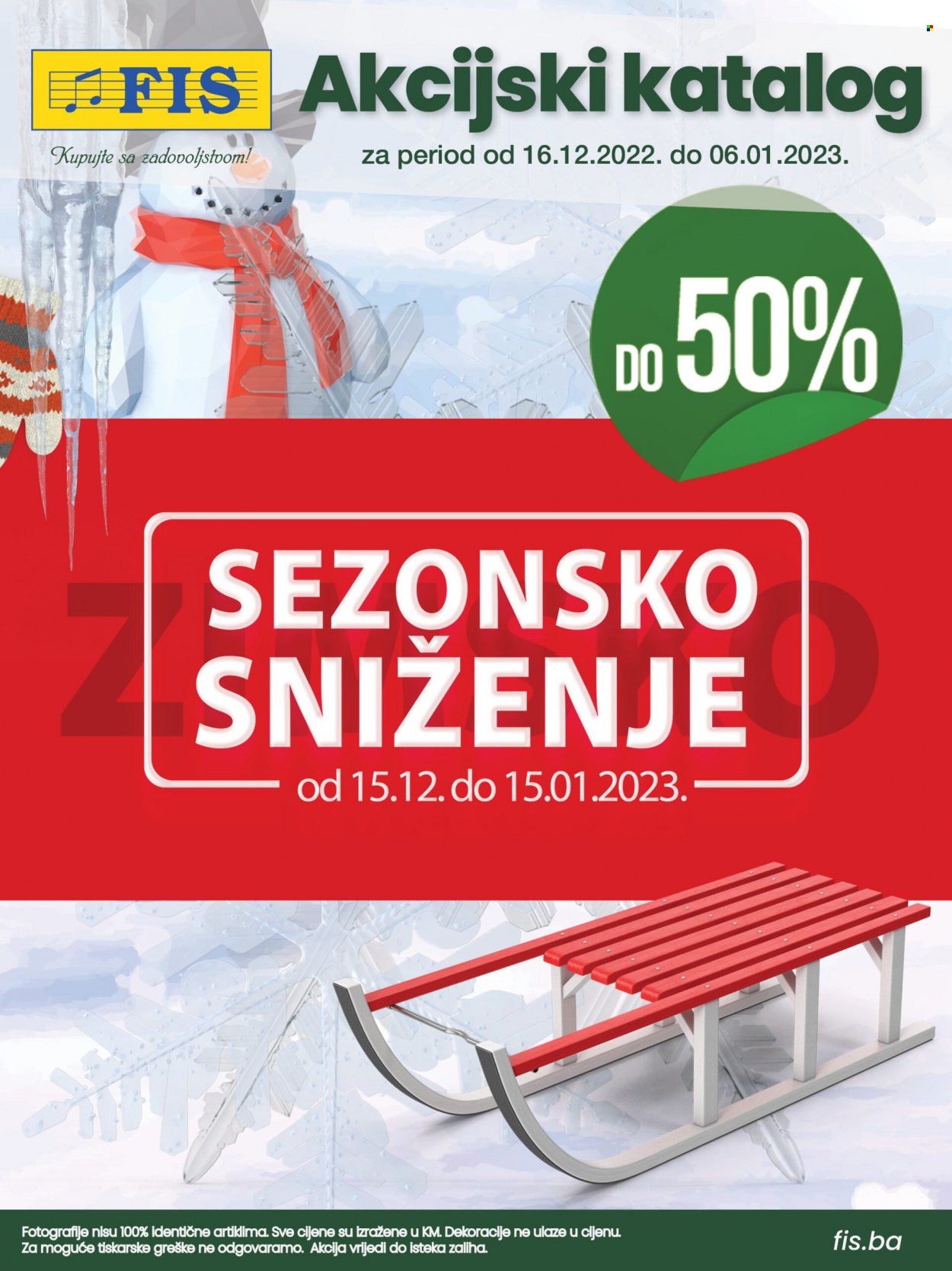 FIS katalog - 16.12.2022. - 06.01.2023.. Stranica 1