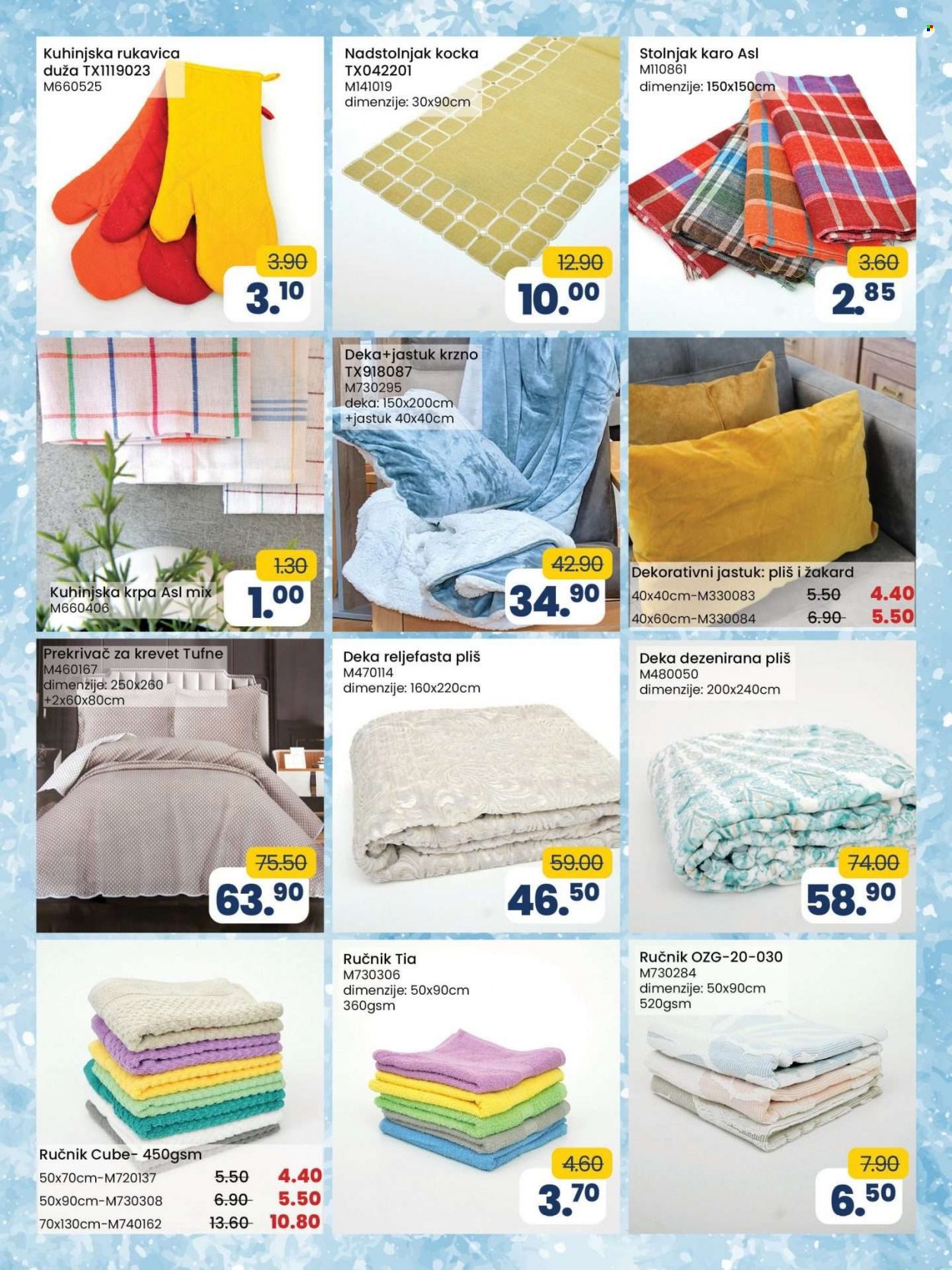 FIS katalog - 10.01.2023. - 31.01.2023. - Sniženi proizvodi - kreveta, jastuk, deka, prekrivač za krevet. Stranica 12.