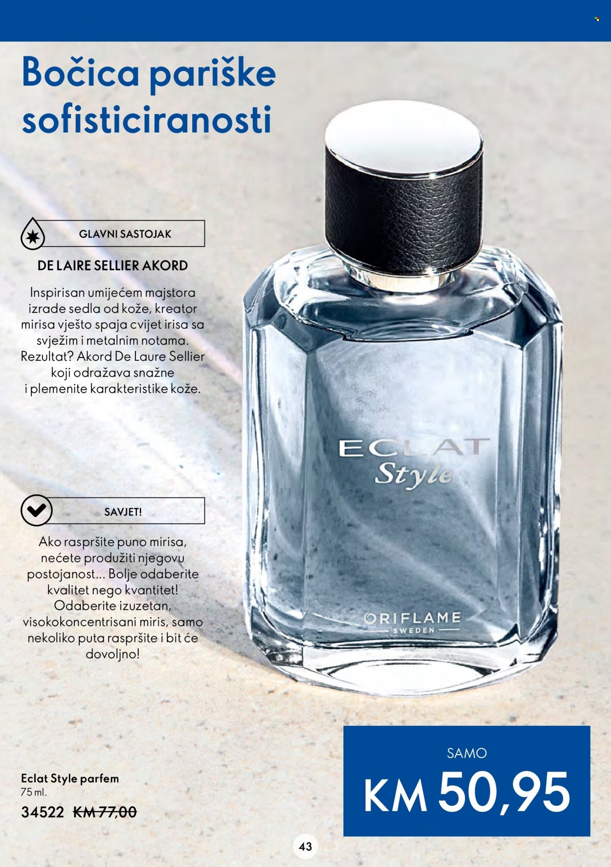 thumbnail - Oriflame katalog - 01.02.2023. - 21.02.2023. - Sniženi proizvodi - eau de parfum. Stranica 43.
