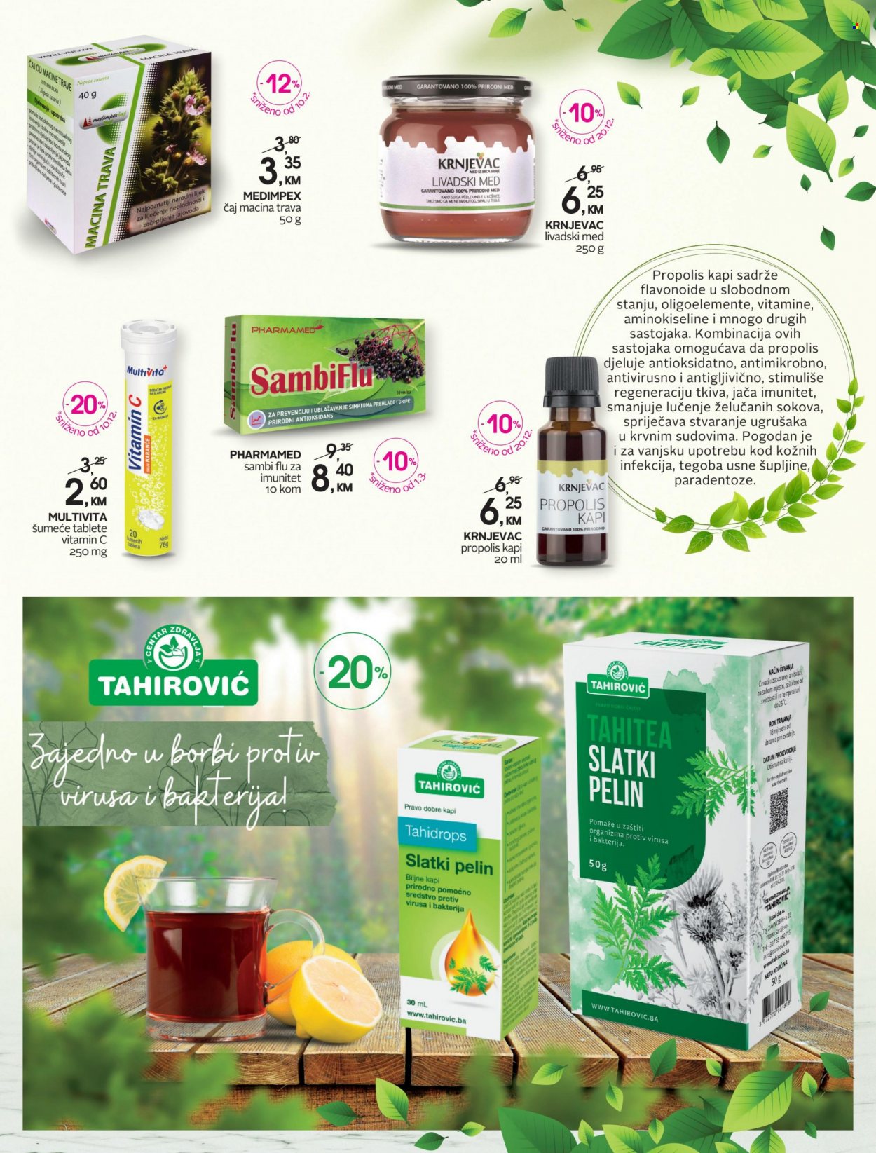 thumbnail - cm katalog - 17.03.2023. - 31.03.2023. - Sniženi proizvodi - Pharmamed, Tahirović, vitamin C. Stranica 29.