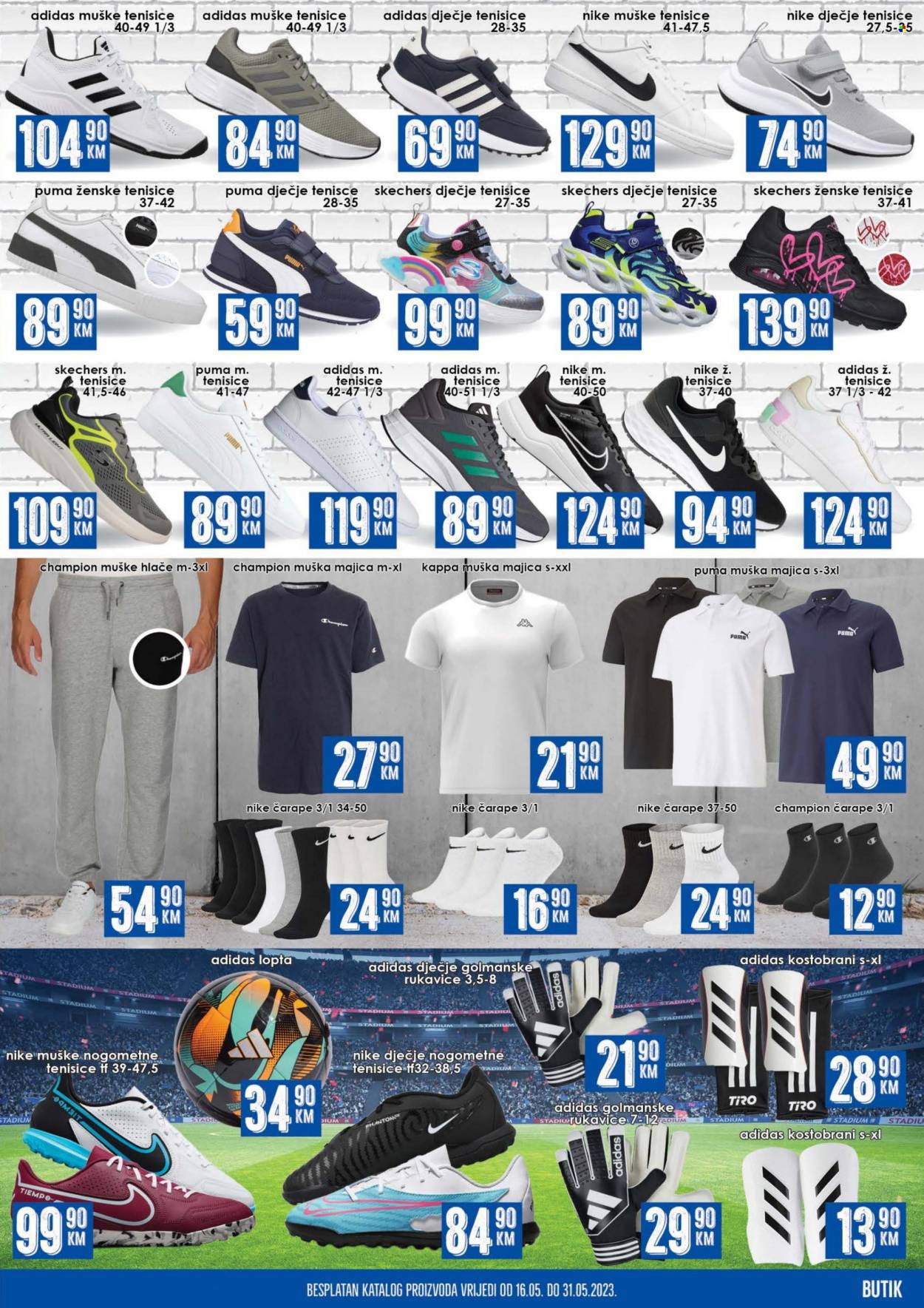 thumbnail - Prodex katalog - 16.05.2023. - 31.05.2023. - Sniženi proizvodi - Adidas, Puma, Nike, hlače, čarape. Stranica 11.