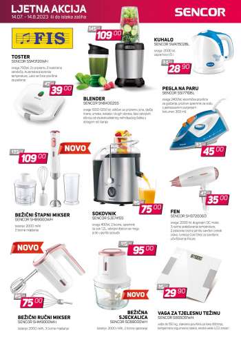 FIS katalog - 14.07.2023. - 14.08.2023.