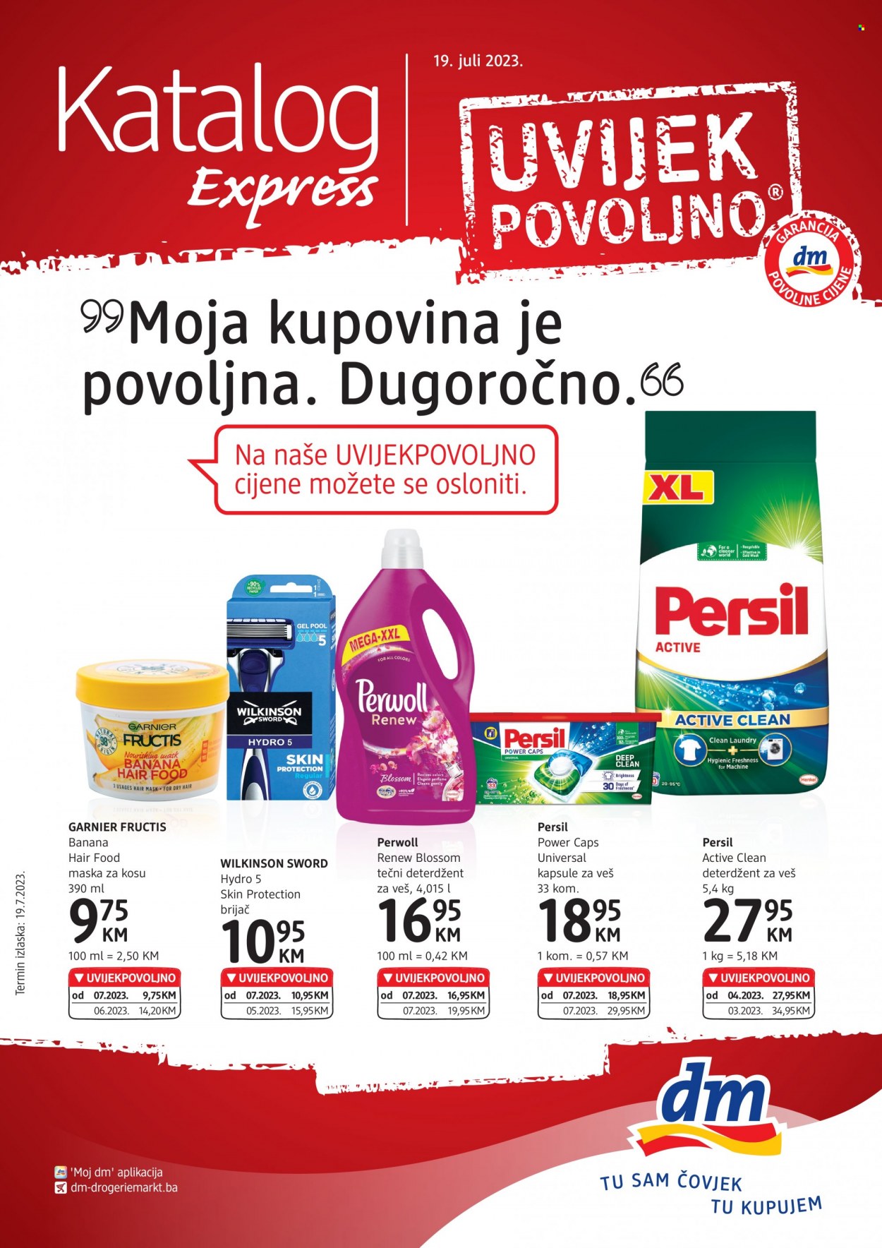 dm katalog - 19.07.2023. - 01.08.2023.. Stranica 1