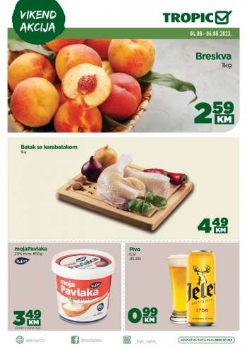 Tropic katalog - 04.08.2023. - 06.08.2023.