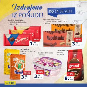 FIS katalog - 10.08.2023. - 14.08.2023.