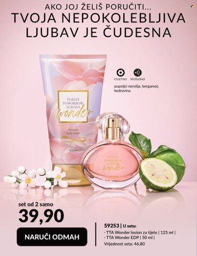 Avon katalog - 01.09.2023. - 30.09.2023. - Sniženi proizvodi - losion, eau de parfum, losion za tijelo. Stranica 31.