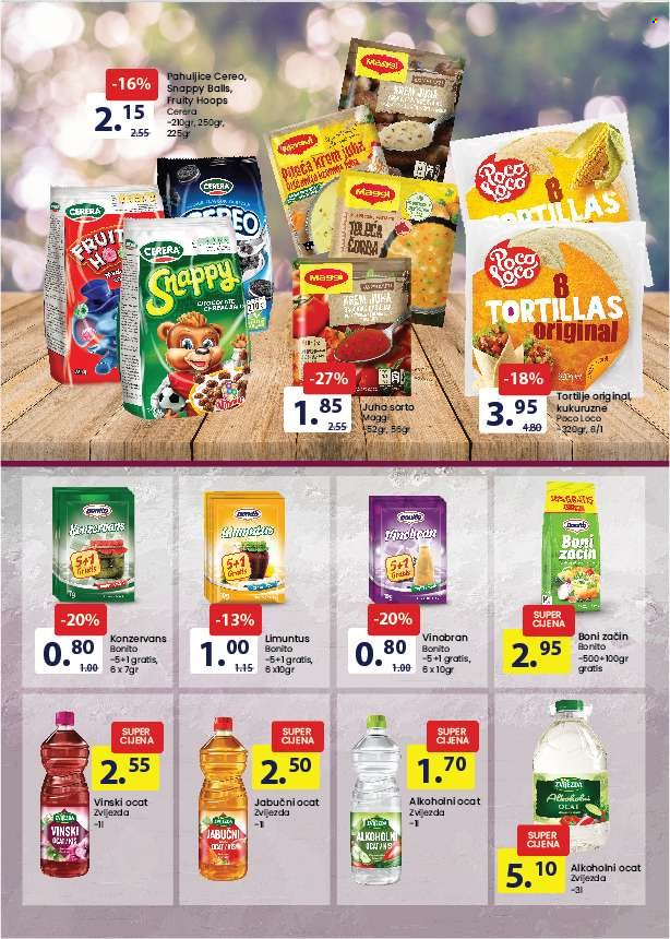 FIS katalog - 16.09.2023. - 29.09.2023. - Sniženi proizvodi - Maggi, jabučni ocat. Stranica 6.