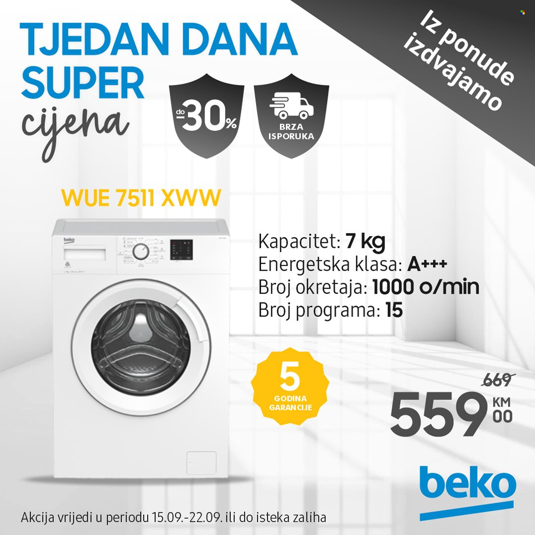 kerametal katalog - 15.09.2023. - 22.09.2023. - Sniženi proizvodi - Beko. Stranica 6.