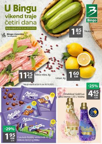 Bingo katalog - 26.10.2023. - 29.10.2023.