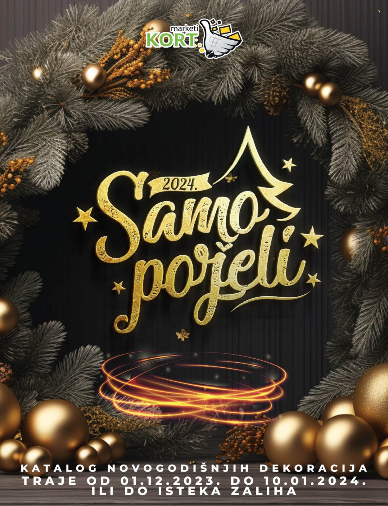 Kort marketi katalog - 01.12.2023. - 10.01.2024.. Stranica 1