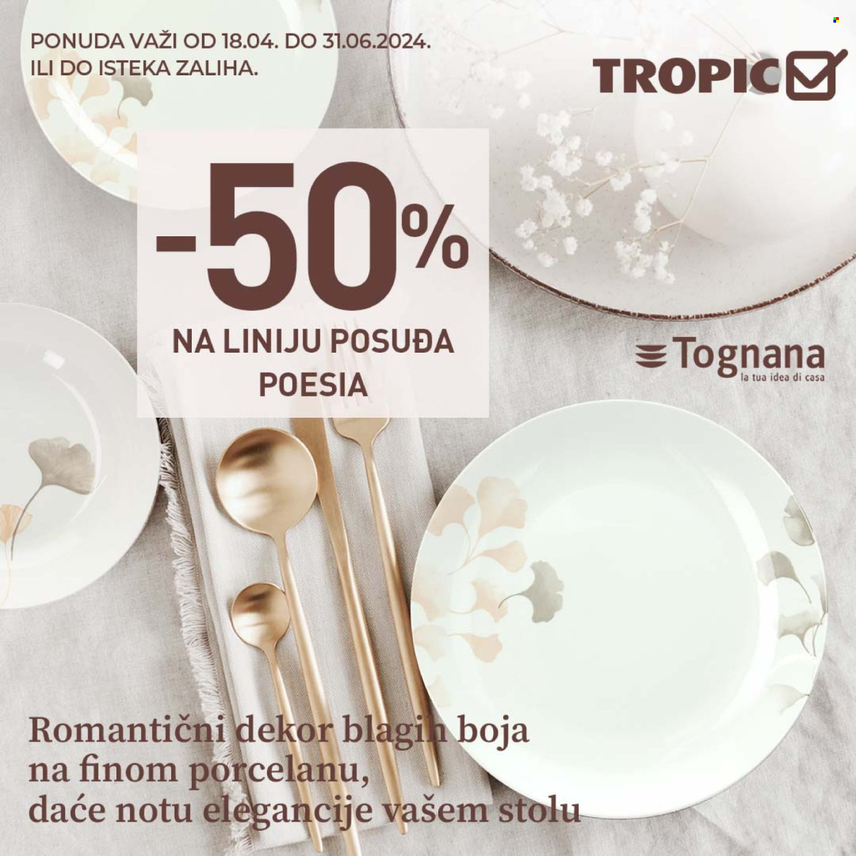 Tropic katalog. Stranica 1
