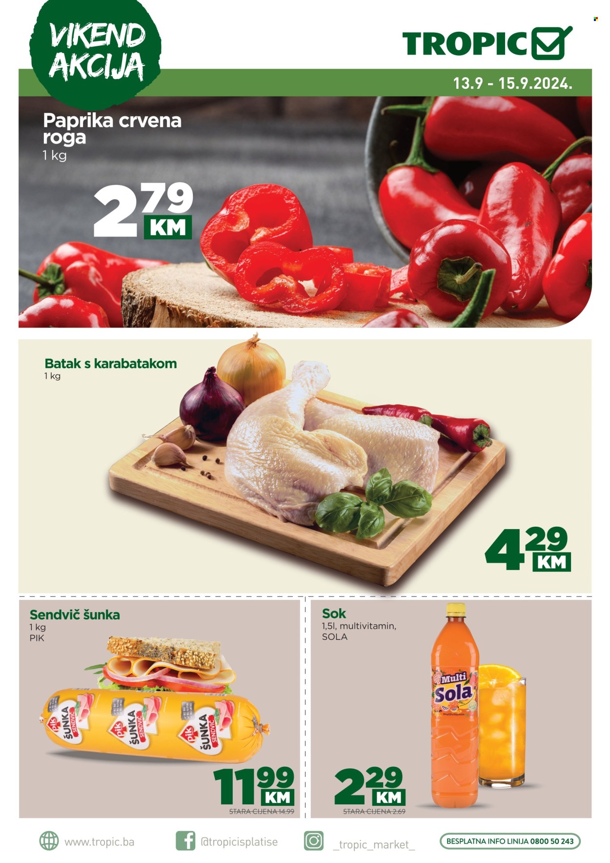 Tropic katalog - 13.09.2024. - 15.09.2024.. Stranica 1