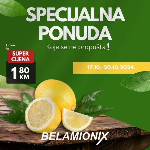 Belamionix katalog - 17.10.2024. - 20.10.2024.. Stranica 1