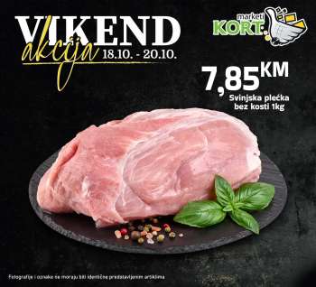 Kort marketi katalog - 18.10.2024. - 20.10.2024.