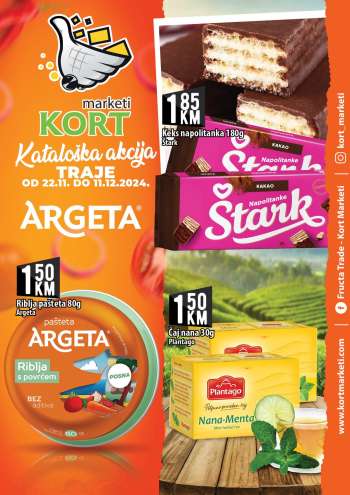 Kort marketi katalog - 22.11.2024. - 11.12.2024.