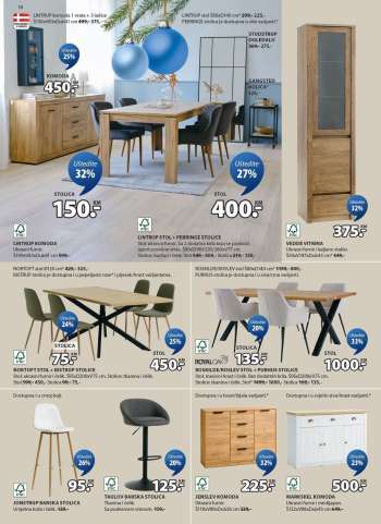 thumbnail - Vitrina VEDDE 1 vrata boja divlji hrast