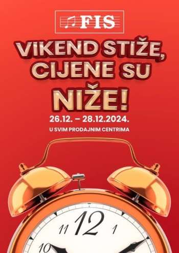 FIS katalog - 26.12.2024. - 28.12.2024.