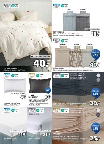 thumbnail - Set posteljine CATERINA mikro 140x200 siva