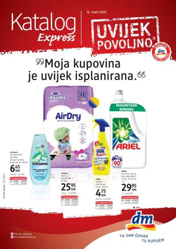dm katalog - 16.03.2025. - 31.03.2025.