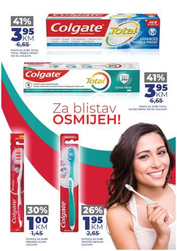 thumbnail - Četkica za zube Premier clean, Colgate