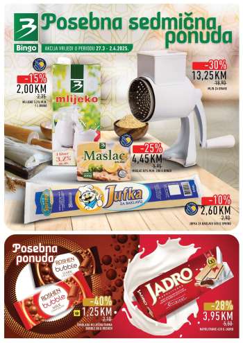 Bingo katalog - 27.03.2025. - 02.04.2025.