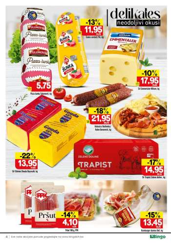 thumbnail - Hamburger slanina Deli, kg