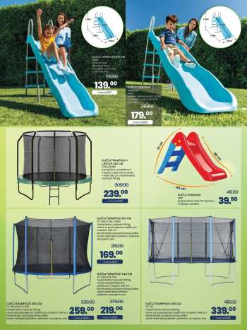 thumbnail - DJEČJI TRAMPOLIN + LJESTVE 244 CM