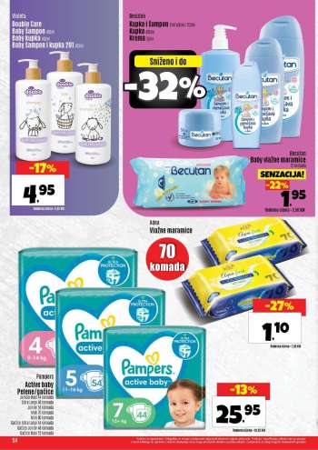 thumbnail - Pampers Active baby pelene/gaćice