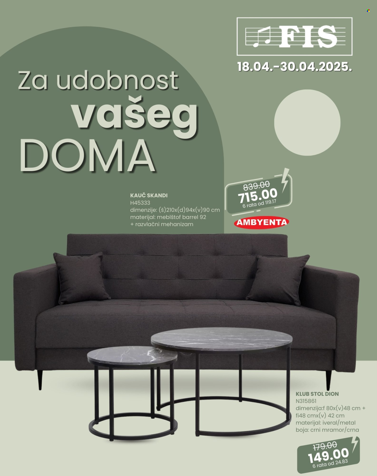 FIS katalog - 18.04.2025. - 30.04.2025.. Stranica 1