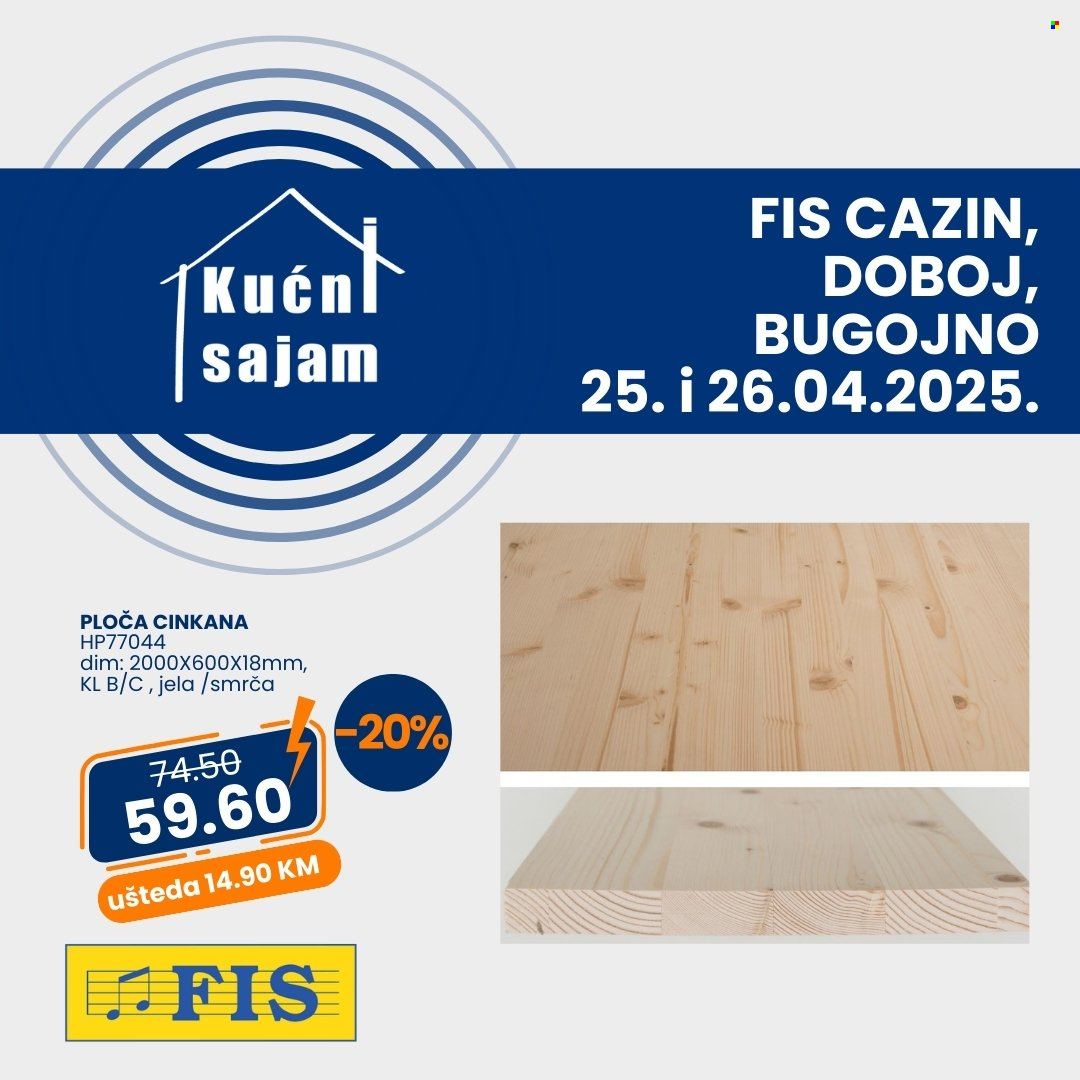 FIS katalog - 25.04.2025. - 26.04.2025.. Stranica 1