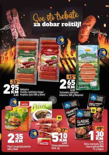 thumbnail - Pileći ćevapi/pljeskavice 400 g Madi