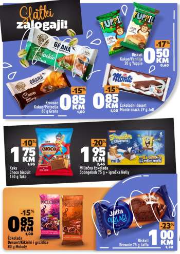 thumbnail - Čokoladni desert Monte snack 29 g Zott