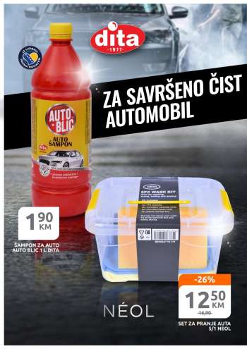 thumbnail - ŠAMPON ZA AUTO AUTO BLIC 1 L DITA