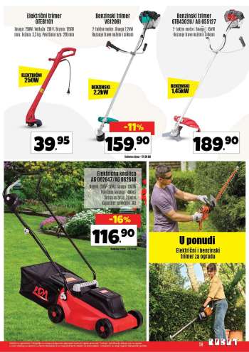thumbnail - Električni trimer GTEB1101