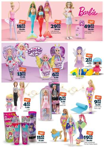 thumbnail - Lutka Ballerina Barbie