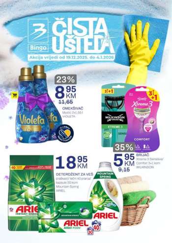 Bingo katalog - 19.12.2025. - 04.01.2026.