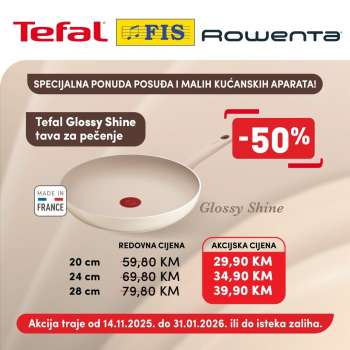 thumbnail - Tefal Glossy Shine tava za pečenje