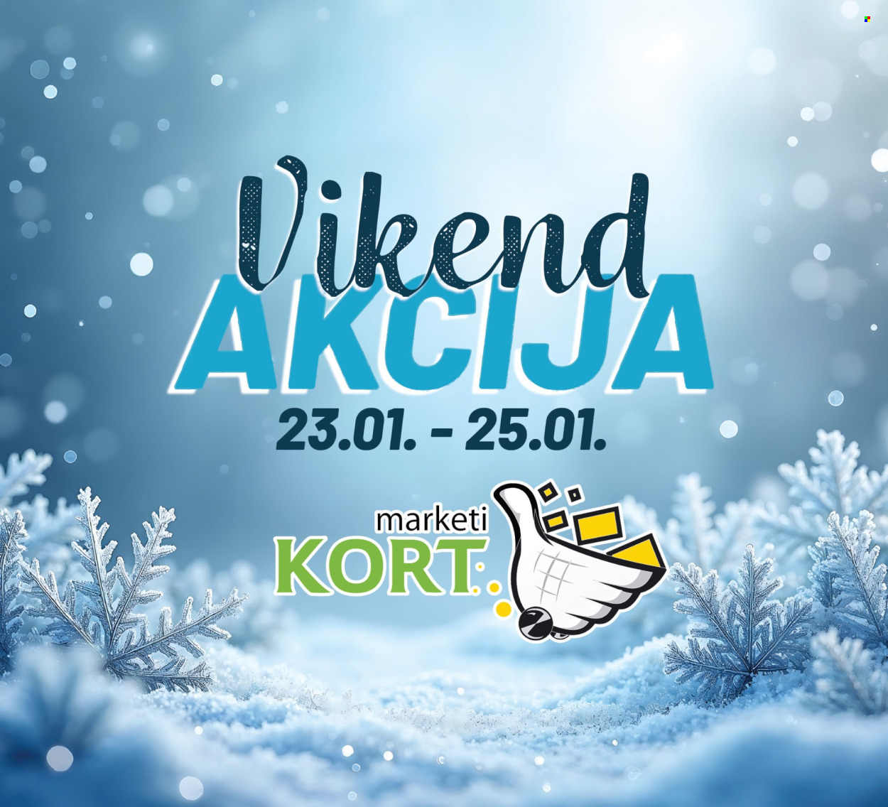 Kort marketi katalog - 23.01.2026. - 25.01.2026.. Stranica 1