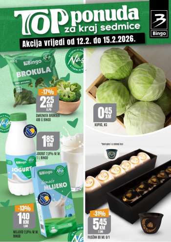 thumbnail - SMRZNUTA BROKULA 400 G BINGO