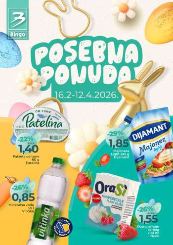 Bingo katalog - 16.02.2026. - 12.04.2026.