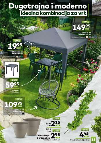 thumbnail - Pvc saksija Gardena Lux Ø 20 cm
