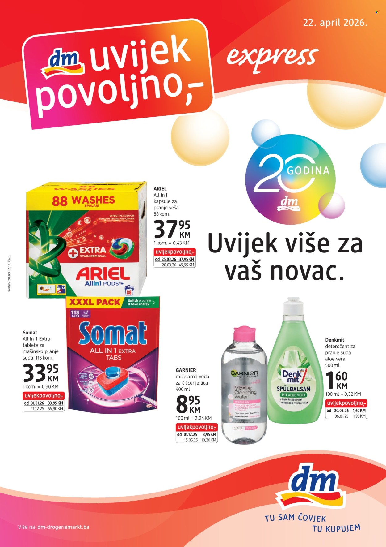 dm katalog - 22.04.2026. - 05.05.2026.. Stranica 1